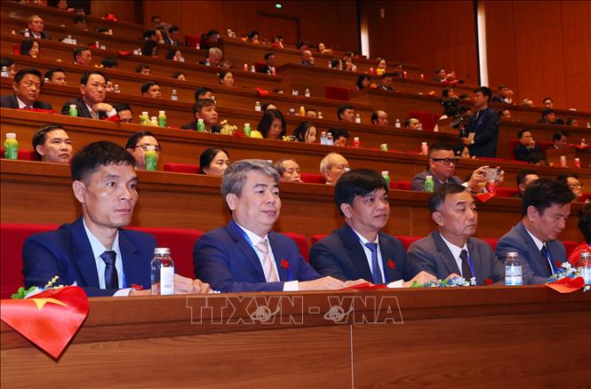 Các đại biểu dự Đại hội Thi đua yêu nước toàn quốc lần thứ XI. Ảnh: Văn Điệp - TTXVN