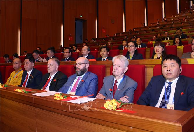 Các đại biểu dự Đại hội Thi đua yêu nước toàn quốc lần thứ XI. Ảnh: Văn Điệp - TTXVN