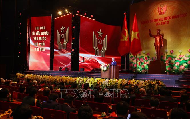 Tổng Bí thư Tô Lâm phát biểu chỉ đạo Đại hội. Ảnh: Văn Điệp - TTXVN