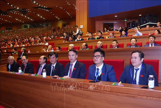 Các đại biểu dự Đại hội Thi đua yêu nước toàn quốc lần thứ XI. Ảnh: Văn Điệp - TTXVN