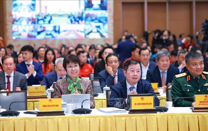 Delegates at the conference. VNA Photo: Dương Giang