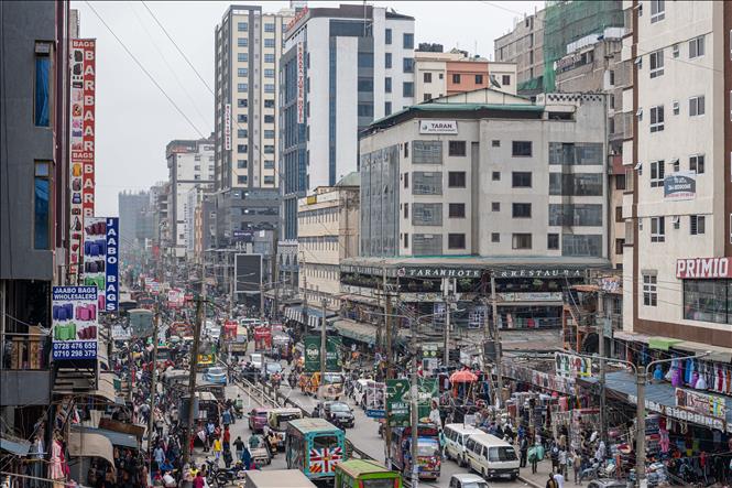 (Tư liệu) Quang cảnh đường phố tại Nairobi, Kenya. Ảnh: THX/TTXVN