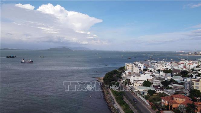 Vịnh Gành Rái. Ảnh: Đoàn Mạnh Dương-TTXVN