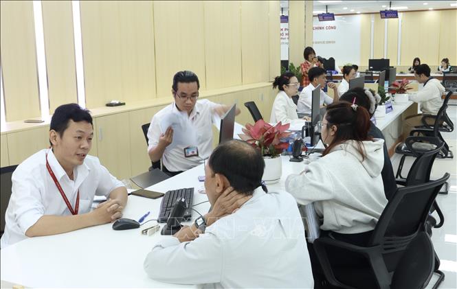 The Ho Chi Minh City Public Administration Service Centre in Thu Duc ward officially comes into operation on December 29. VNA Photo: Xuân Anh