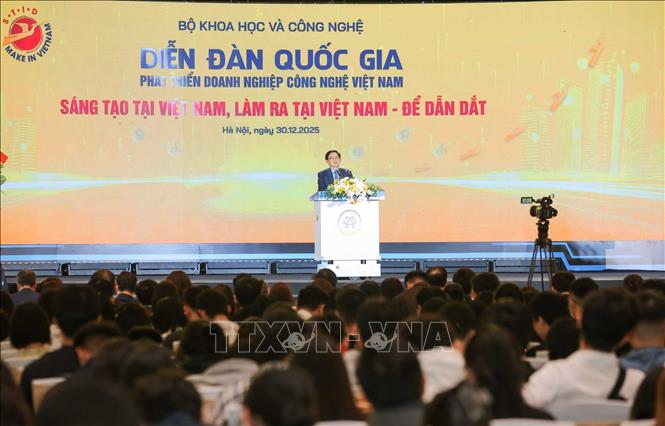 Phó Thủ tướng Hồ Quốc Dũng phát biểu tại Diễn đàn. Ảnh: Hoàng Hiếu - TTXVN