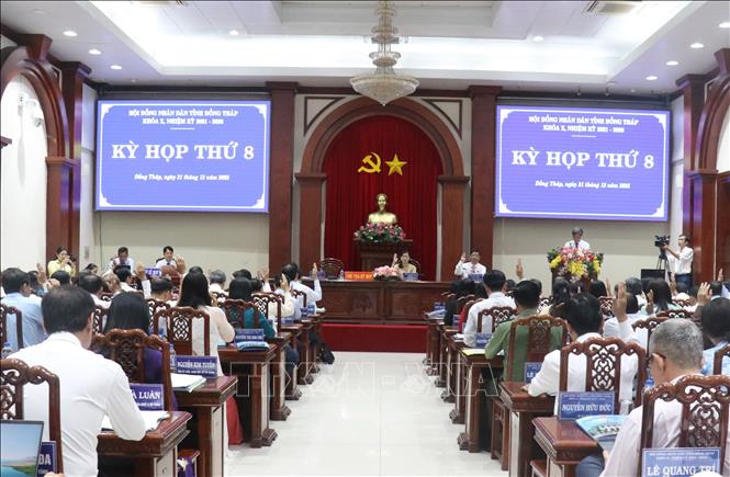 Quang cảnh kỳ họp. Ảnh: Công Trí-TTXVN