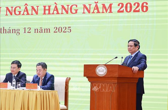 Thủ tướng Phạm Minh Chính phát biểu chỉ đạo. Ảnh: Dương Giang-TTXVN
