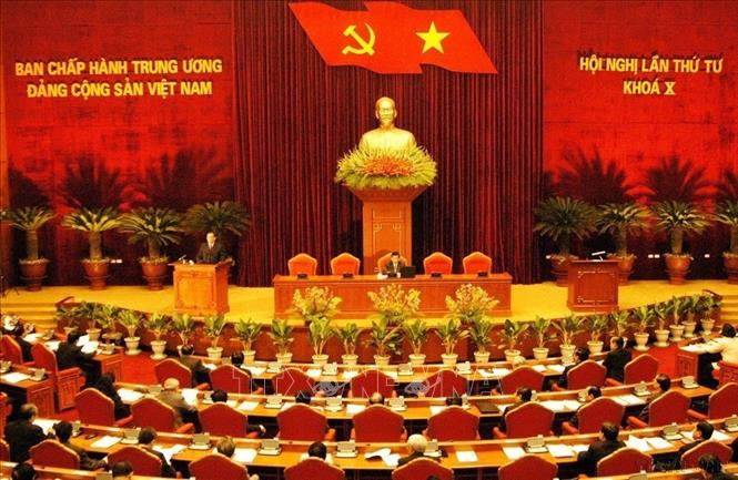 Hội nghị toàn quốc tổng kết công tác phòng, chống tham nhũng trong nhiệm kỳ Đại hội  X của Đảng (30/11/2010). . Ảnh: Thống Nhất-TTXVN