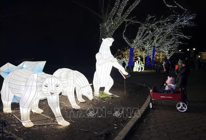 Lễ hội góp phần làm cho mùa Đông ở thủ đô nước Mỹ trở nên sinh động và đáng nhớ hơn. Ảnh: Ngọc Quang - PV TTXVN tại Mỹ