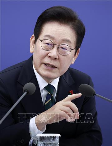 Tổng thống Hàn Quốc Lee Jae Myung. Ảnh: Yonhap/TTXVN