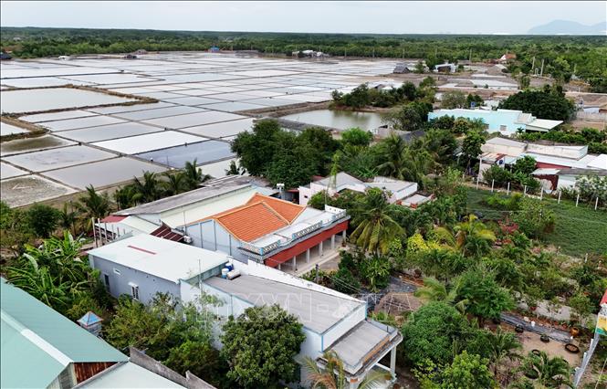 Khu dân cư Thiềng Liềng, xã đảo Thạnh An, có mức thấp nhất khoảng 2,3 triệu đồng/m² theo bảng giá đất mới áp dụng từ 1/1/2026 tại Thành phố Hồ Chí Minh.
Ảnh: Hồng Đạt - TTXVN
