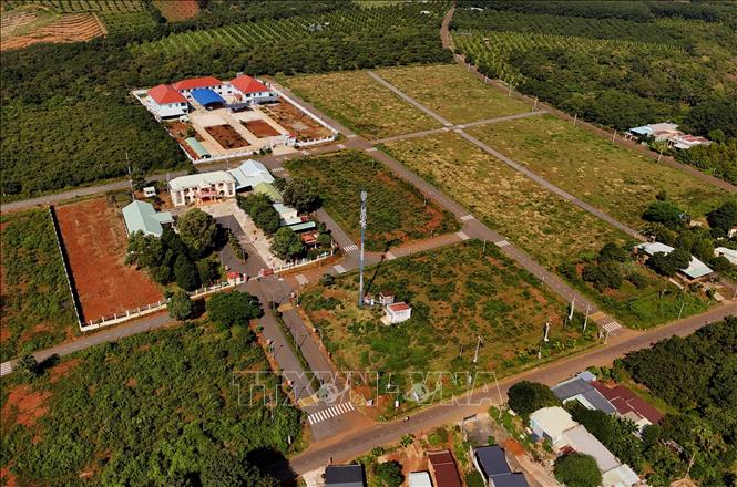 Bù Đăng tập trung đầu tư cơ sở hạ tầng để phát triển kinh tế - xã hội. Ảnh: Nhật Bình – TTXVN