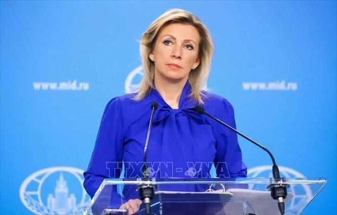 Người phát ngôn Bộ Ngoại giao Nga Maria Zakharova. Ảnh: IRNA/TTXVN