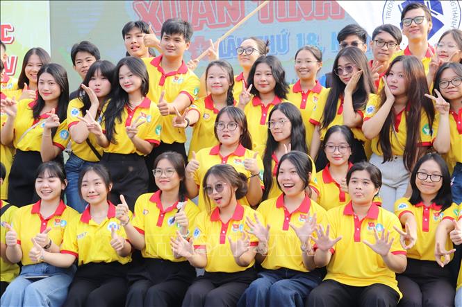 The Youth Union of Ho Chi Minh City launches the 18th annual Spring Volunteer Campaign 2026 on January 3. Photo: Thu Huong - VNA