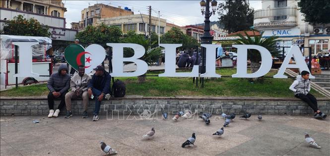 Trung tâm tỉnh Blida của Algeria. Ảnh: Mạnh Hùng – Phóng viên TTXVN tại Algeria