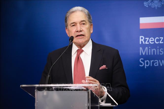 Ngoại trưởng New Zealand Winston Peters. Ảnh: PAP/TTXVN