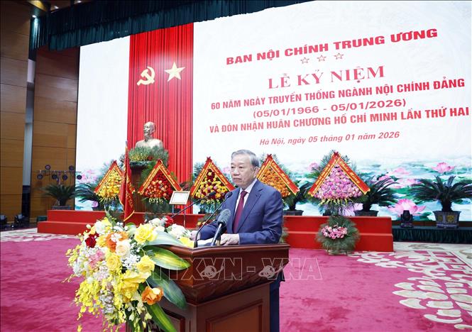 Tổng Bí thư Tô Lâm phát biểu chỉ đạo. Ảnh: Thống Nhất – TTXVN