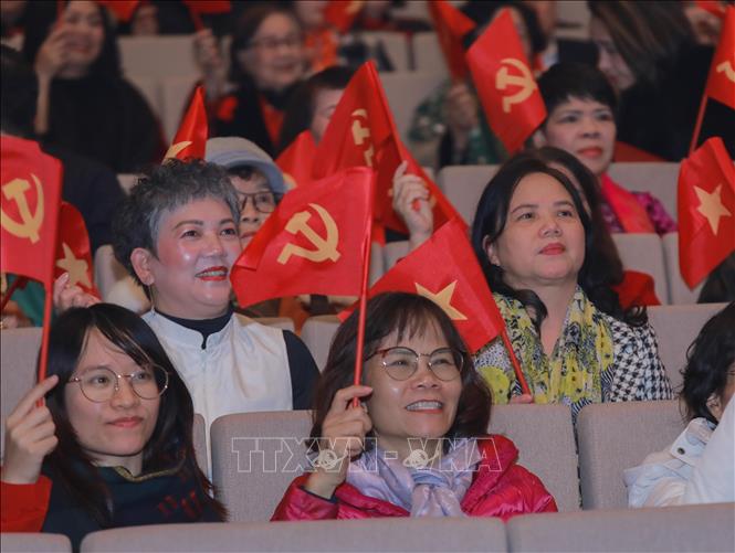 Các đại biểu tham dự chương trình. Ảnh: Phan Phương – TTXVN