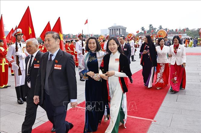 Đại biểu dự Lễ kỷ niệm. Ảnh: Doãn Tấn - TTXVN