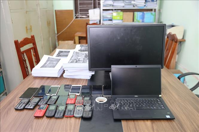 Tang vật vụ án. Ảnh: TTXVN phát