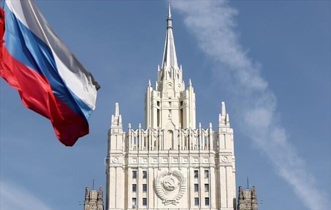 Trụ sở Bộ Ngoại giao Nga ở Moskva. Ảnh: IRNA/TTXVN