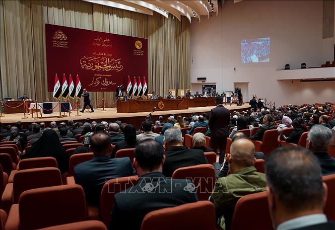 (Tư liệu) Toàn cảnh phiên họp Quốc hội Iraq tại thủ đô Baghdad. Ảnh: THX/TTXVN