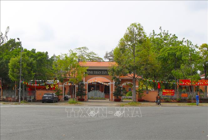 Ngôi đình cổ tọa lạc tại phường Cái Khế, thành phố Cần Thơ. Ảnh: Nguyễn Hằng – TTXVN