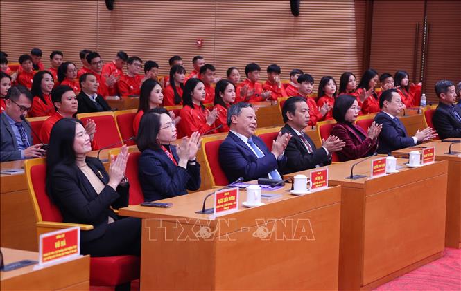 Các đại biểu dự buổi lễ. Ảnh: Văn Điệp – TTXVN