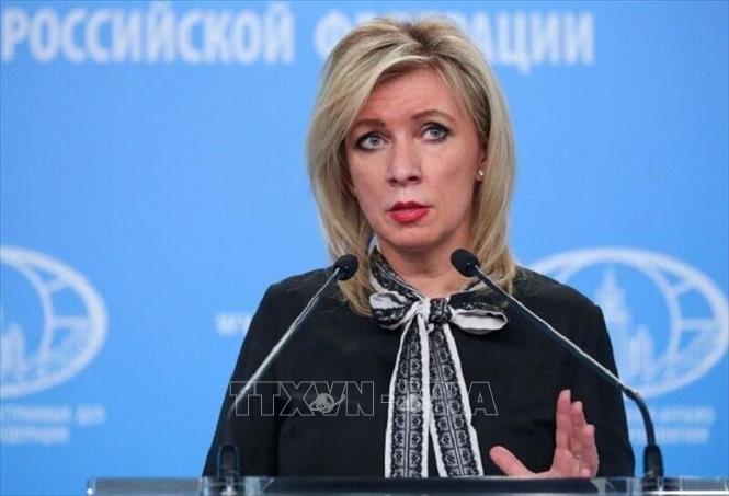 Người phát ngôn Bộ Ngoại giao Nga Maria Zakharova. Ảnh: IRNA/TTXVN