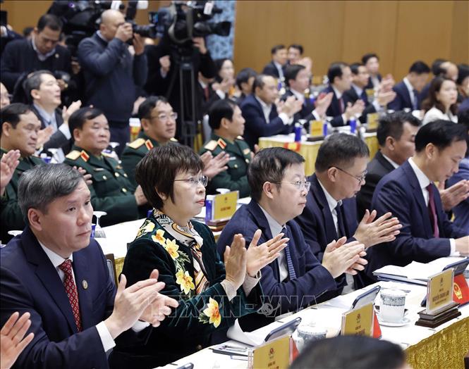 Delegates attend the conference. VNA Photo