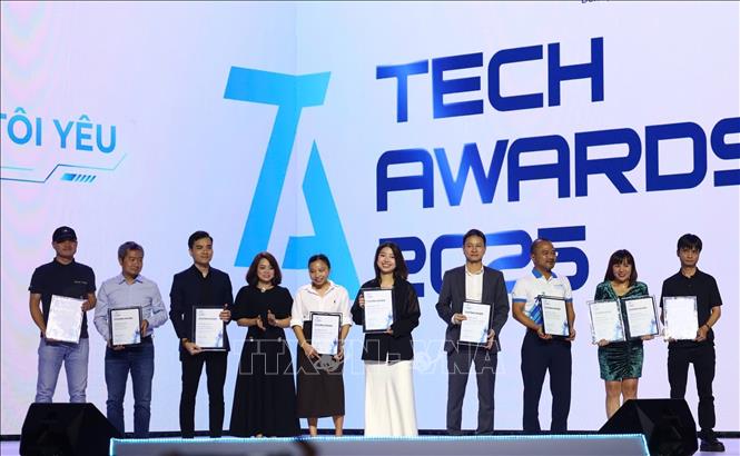 Các đơn vị nhận giải thưởng 