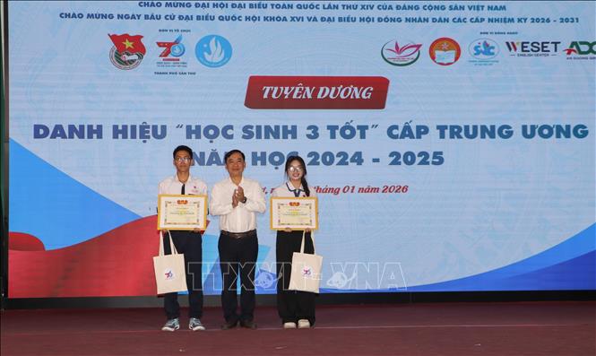 Học sinh đạt danh hiệu 