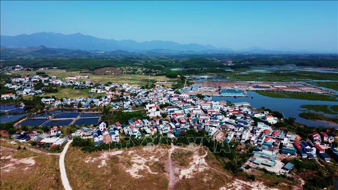 Một góc xã Đường Hoa, tỉnh Quảng Ninh. Ảnh: Đức Hiếu - TTXVN