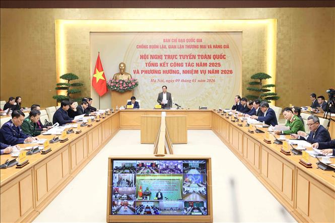 Phó Thủ tướng Bùi Thanh Sơn phát biểu chỉ đạo. Ảnh: An Đăng - TTXVN