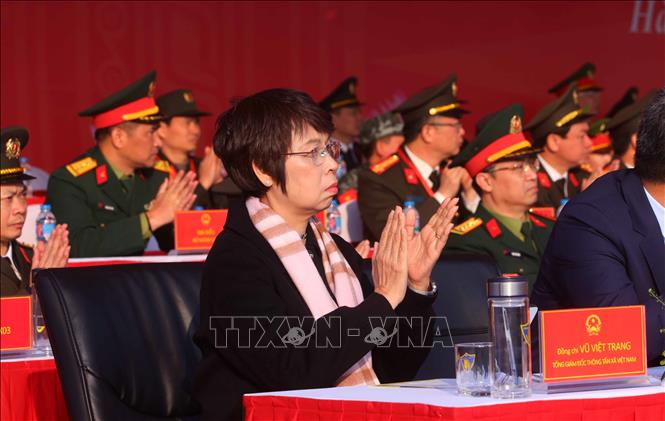 Các đại biểu tham dự buổi lễ. Ảnh: Phạm Kiên - TTXVN