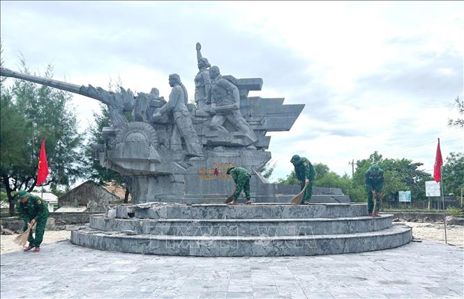 Cán bộ, chiến sỹ Đồn Biên phòng Ngư Thủy (Bộ đội Biên phòng Quảng Trị) triển khai các hoạt động 