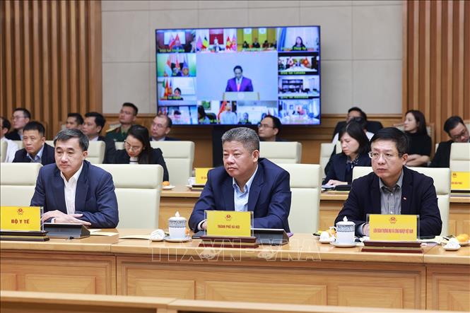 Các đại biểu tham dự Hội nghị tổng kết công tác ngoại giao kinh tế năm 2025 và kế hoạch triển khai nhiệm vụ 2026. Ảnh: Dương Giang-TTXVN
