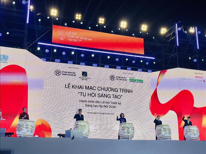 A view of the opening ceremony. VNA Photo: Tuyết Mai 