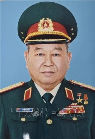 Đại tướng, Anh hùng Lực lượng vũ trang Nhân dân Lê Văn Dũng. Ảnh: TTXVN phát