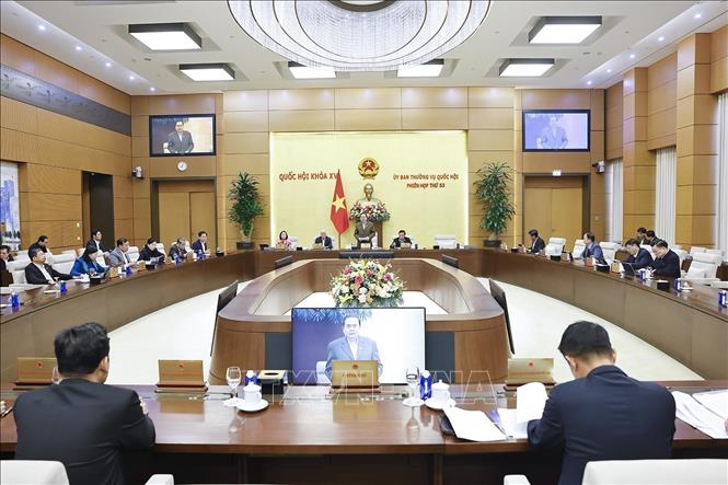 A view of the session. VNA Photo: Doãn Tấn 