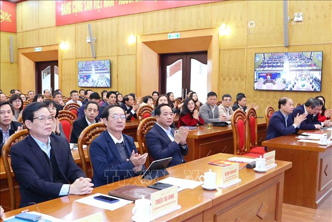 Đại biểu tham dự hội nghị. Ảnh: Phương Hoa - TTXVN