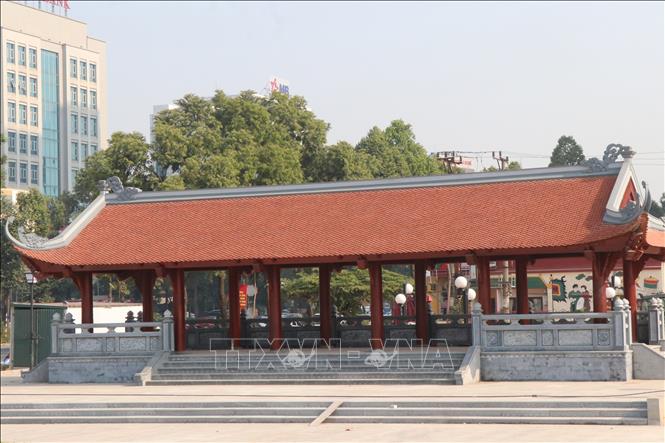 Khu nhà phụ trợ đã được hoàn thành. Ảnh: Thanh Thương- TTXVN