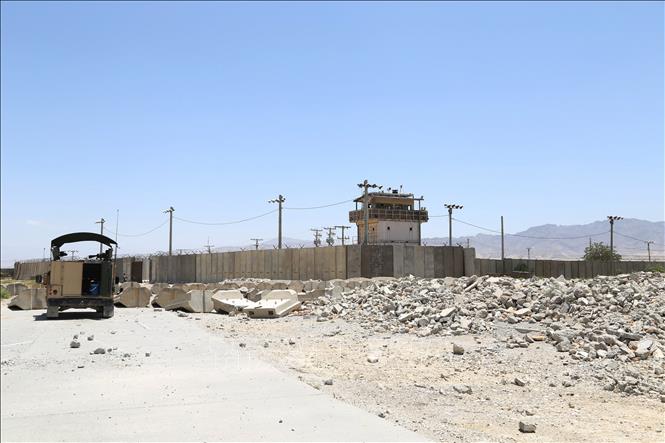 Căn cứ không quân Bagram ở tỉnh Parwan, Afghanistan. Ảnh: THX/TTXVN