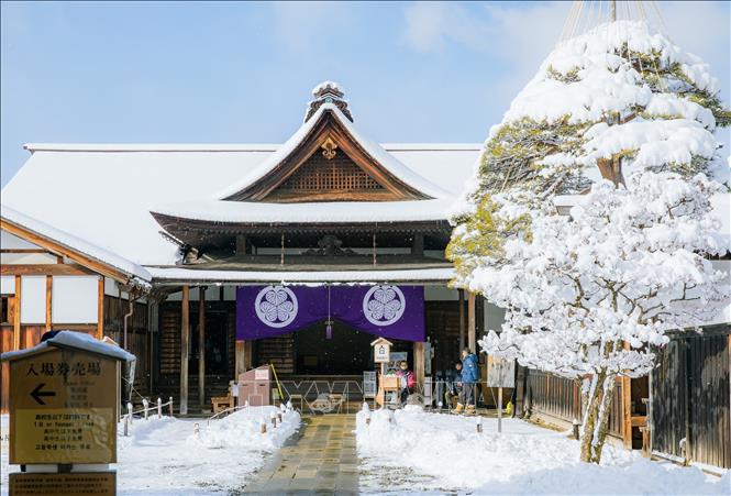 Takayama Jinya cổ kính là trụ sở hành chính của Mạc phủ thời Edo.  Ảnh: Xuân Giao – PV TTXVN tại Nhật Bản