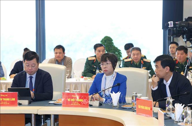 Đại biểu tham dự cuộc họp. Ảnh: Phương Hoa - TTXVN