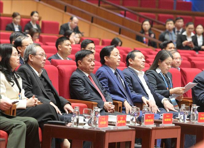 Đại biểu tham dự buổi tổng duyệt. Ảnh: Phương Hoa - TTXVN