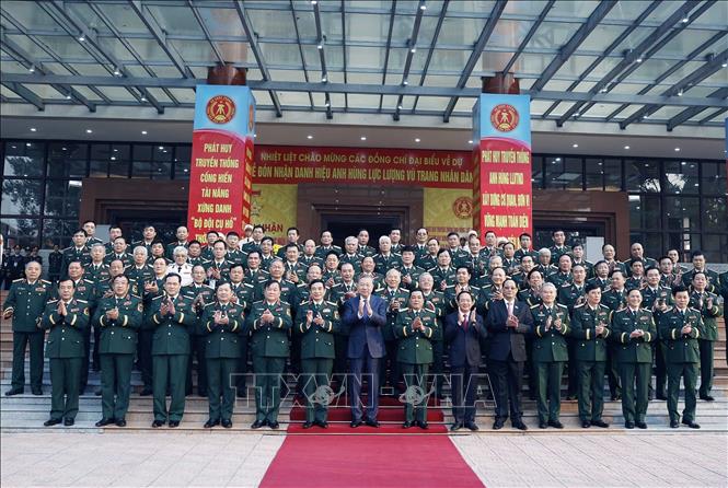 Tổng Bí thư Tô Lâm và các đại biểu dự buổi lễ. Ảnh: Thống Nhất – TTXVN