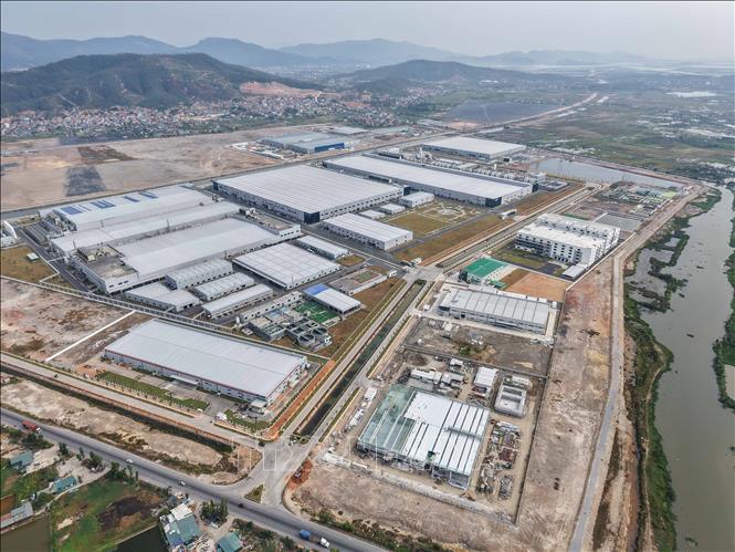 A view of the Song Khoai IP. VNA Photo: Hoàng Hiếu 