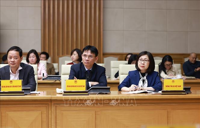 Các đại biểu tham dự Hội nghị tổng kết công tác đôn đốc, triển khai các cam kết, thoả thuận trong các hoạt động đối ngoại cấp cao. Ảnh: Dương Giang-TTXVN
