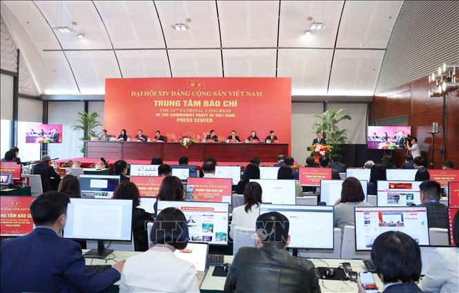 Quang cảnh họp báo. Ảnh: Phương Hoa - TTXVN